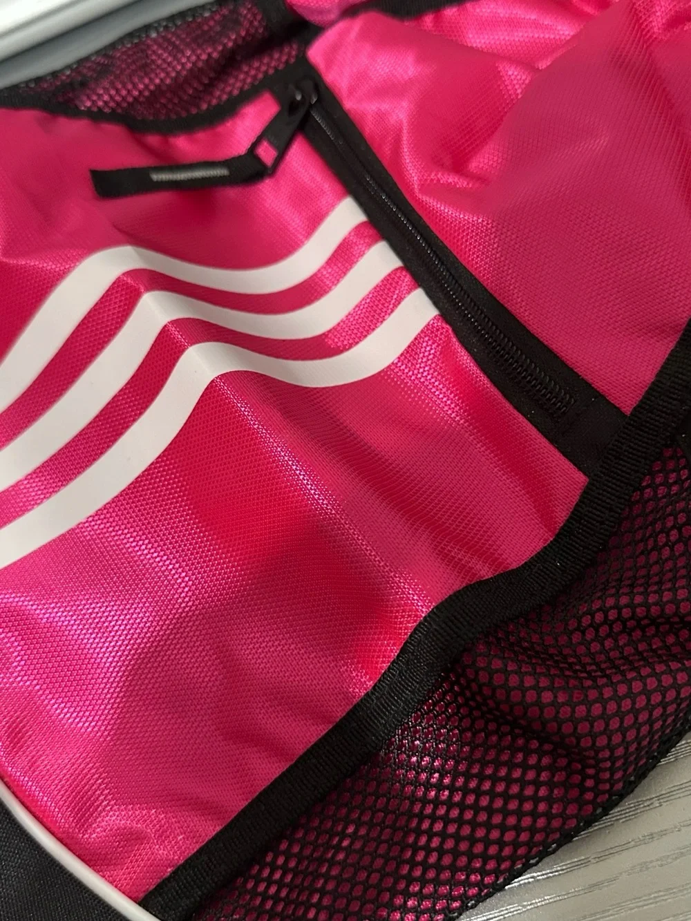 Adidas women’s Pink Drawstring Sports Bag